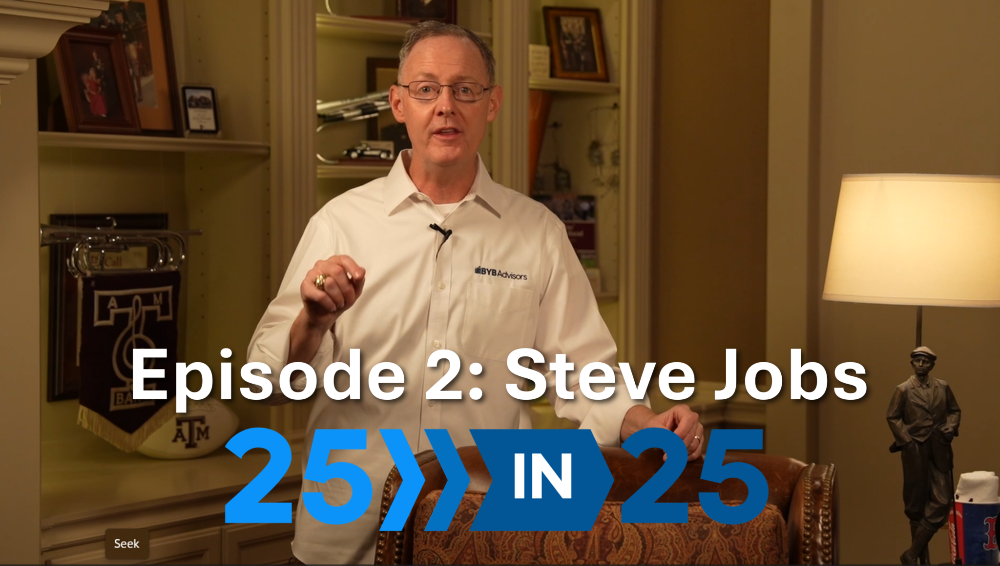 Chris Alexander in episode 2 of the 25 in 25 podcast series